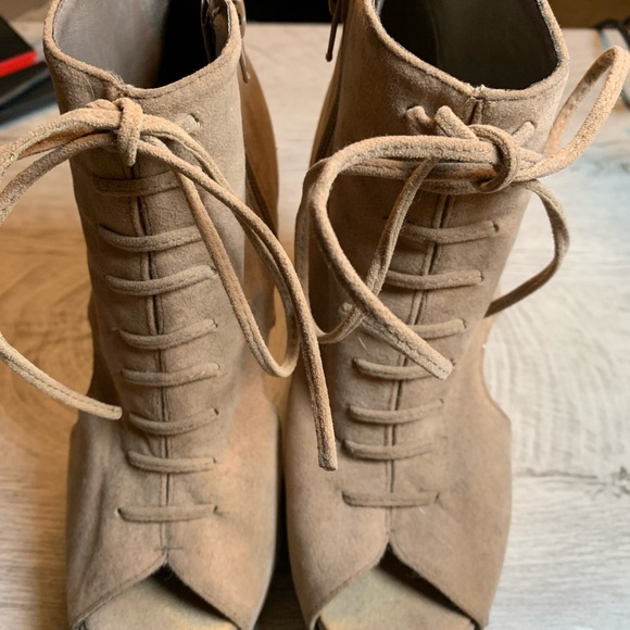 Wedge Heel Ankle Booties - Picture 2 of 6